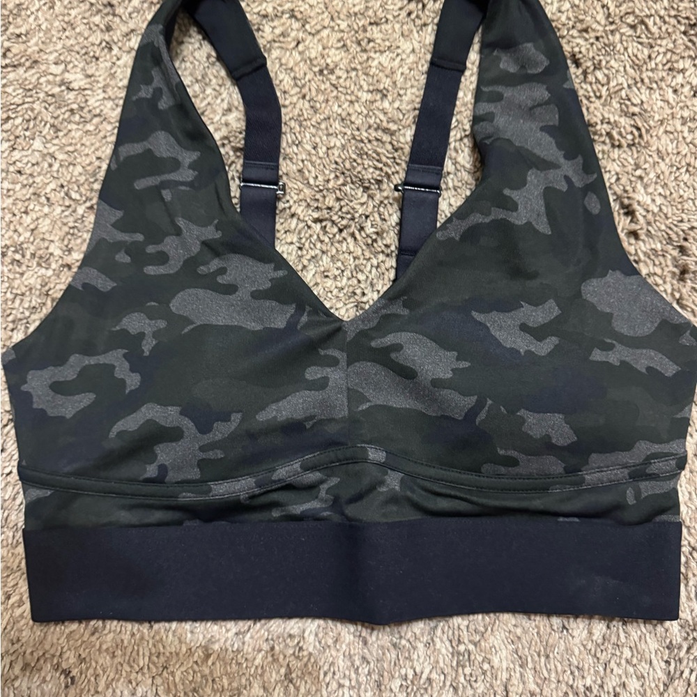 Camo Print Sports Bra